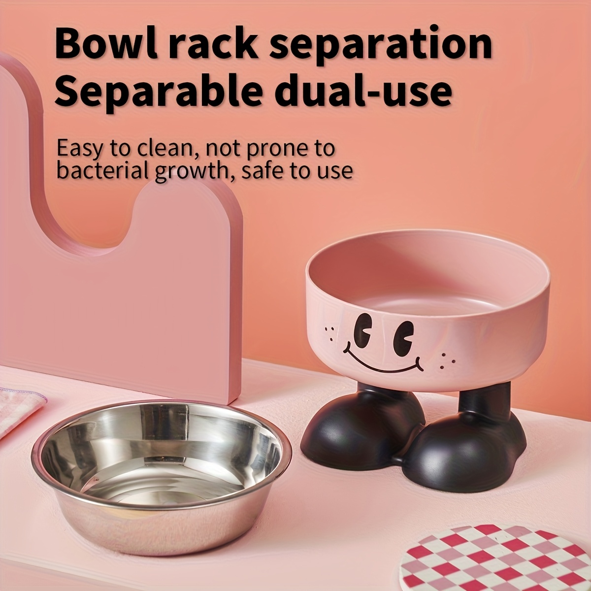 Elevated Dog Cat Bowl Stainles - Royal Canin Food Medium ulasan dan harga