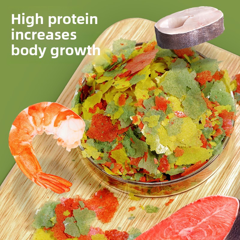 DEERA Tropical Fish Flakes, Un - Tetra Food Tropical Flakes ulasan dan harga