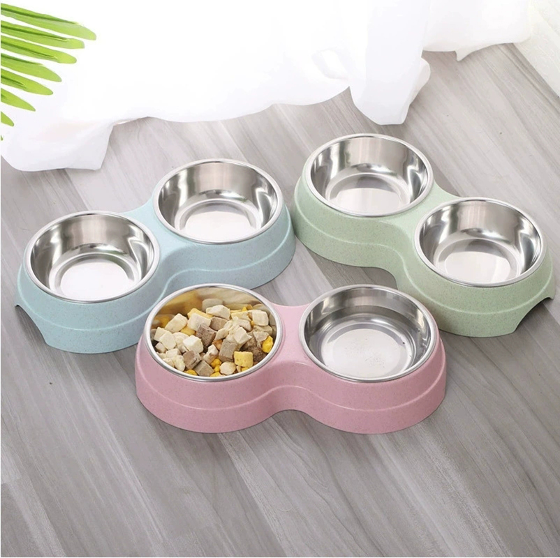 1pc Stainless Steel Double Dog - Royal Canin Food Medium ulasan dan harga