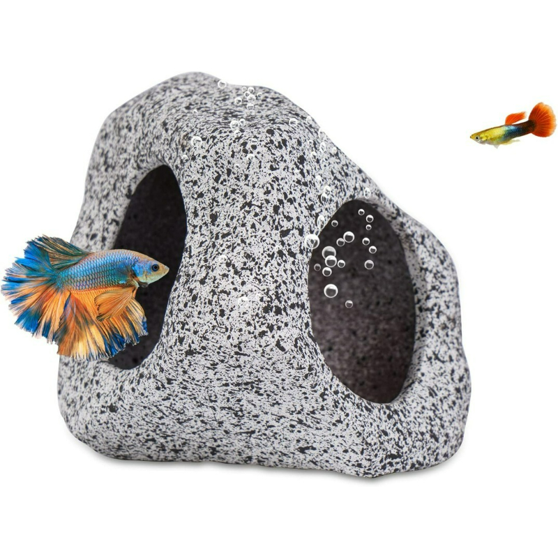 Aquarium Decorations Cave Fish - Hide Cave Ceramic ulasan dan harga