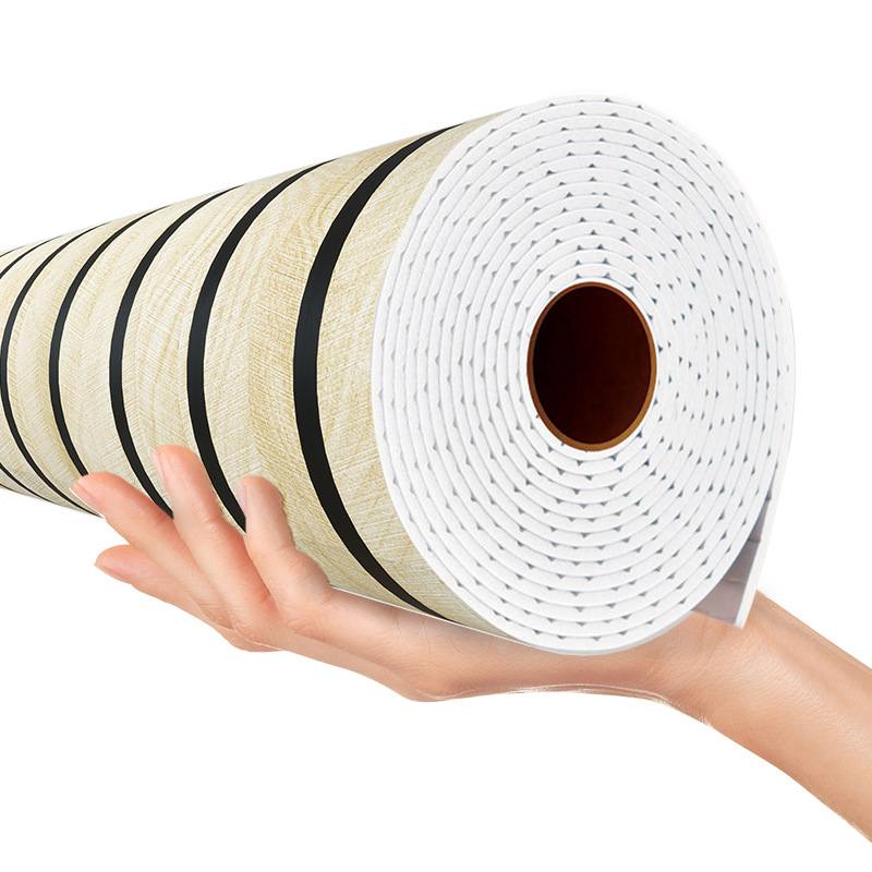 Self Adhesive Wood Grain Wall  - Pvc Panel Background ulasan dan harga