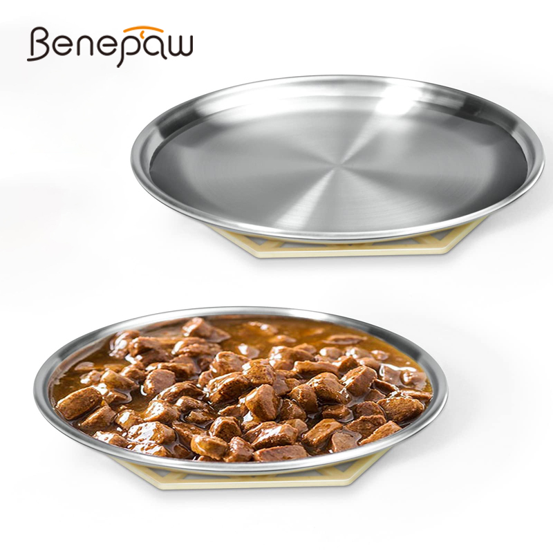 Benepaw Stainless Steel Shallo - Royal Canin Food Medium ulasan dan harga
