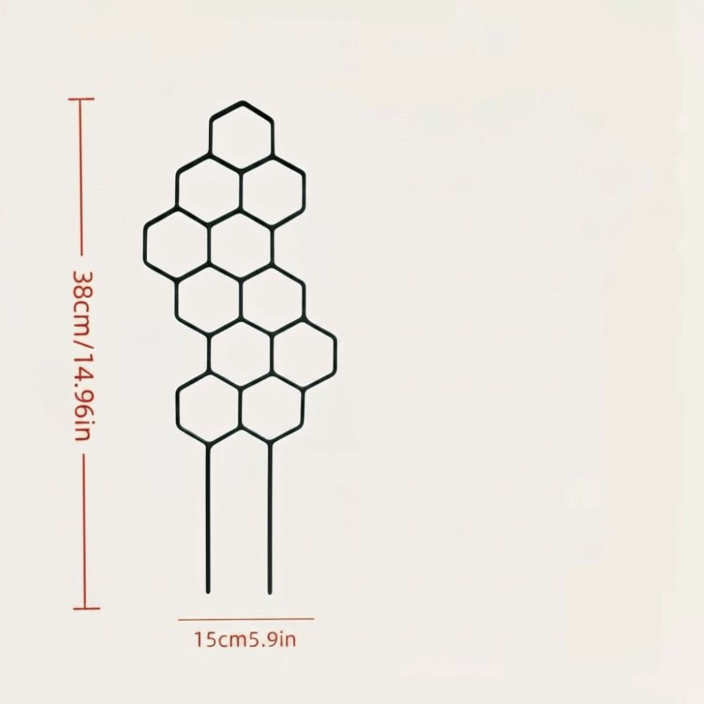 Honeycomb Design Plant Trellis - Vine Climbing Plastic ulasan dan harga